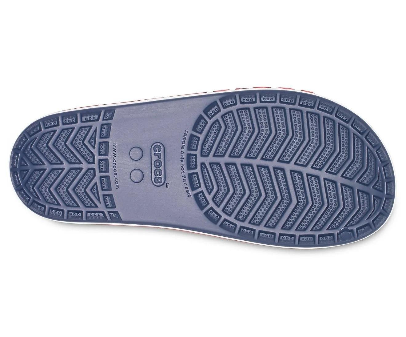 Шлепанцы Crocs Bayaband Slide M12 р. 45 29,5 см Navy/Pepper (2053924) - фото 5 Шлепанцы Crocs Bayaband Slide M12 р. 45 29,5 см Navy/Pepper (2053924) - фото 5