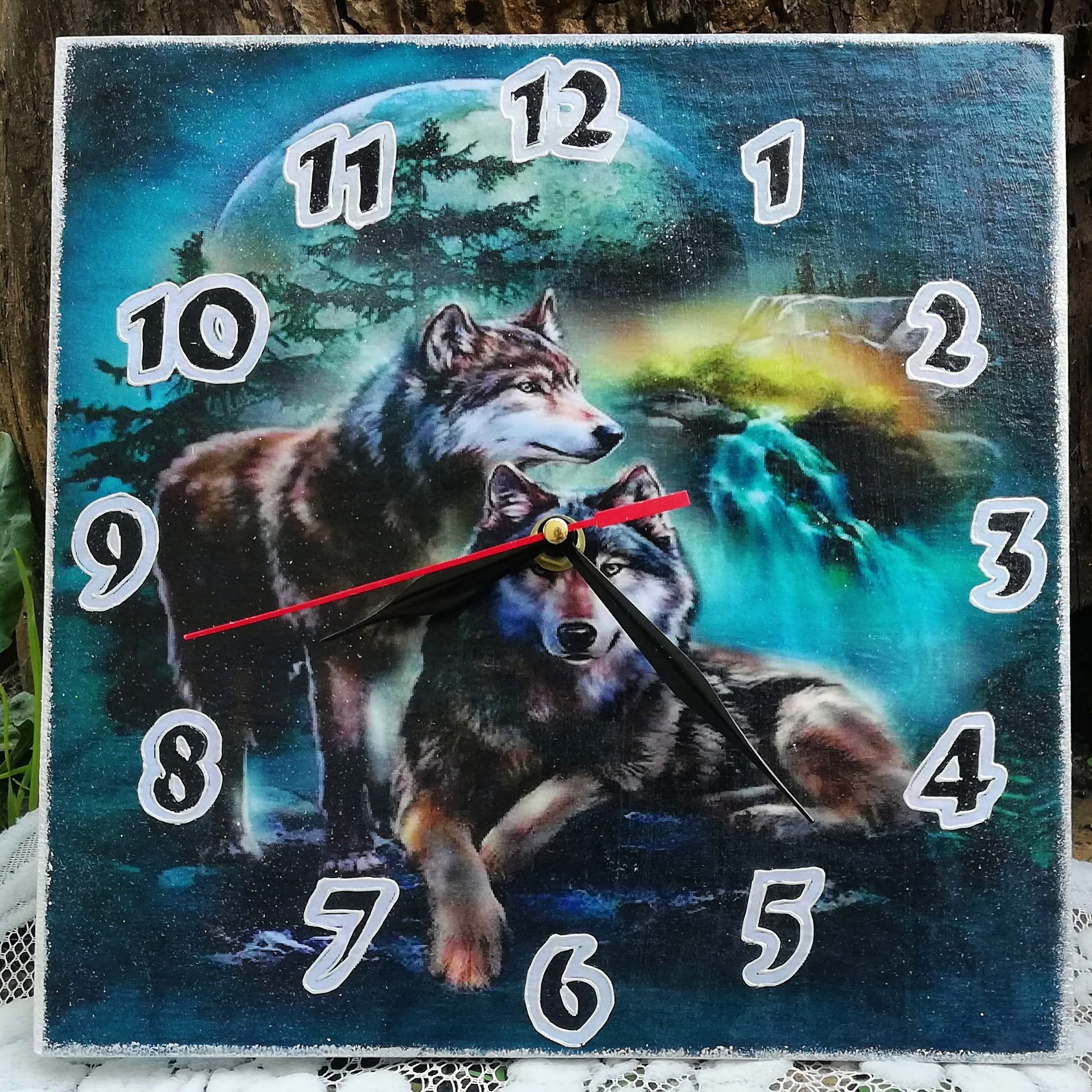 Часы настенные интерьерные Okl Gifts 25х25 см 254