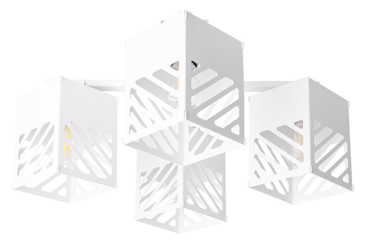 Люстра MSK ELECTRIC Urban на чотири плафони (NL 2410-4 WH) Люстра MSK ELECTRIC Urban на чотири плафони (NL 2410-4 WH)