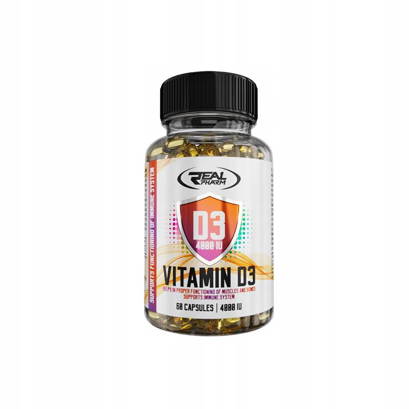 Витамин D3 Real Pharm Vitamin D3 4000 IU 60 коп.