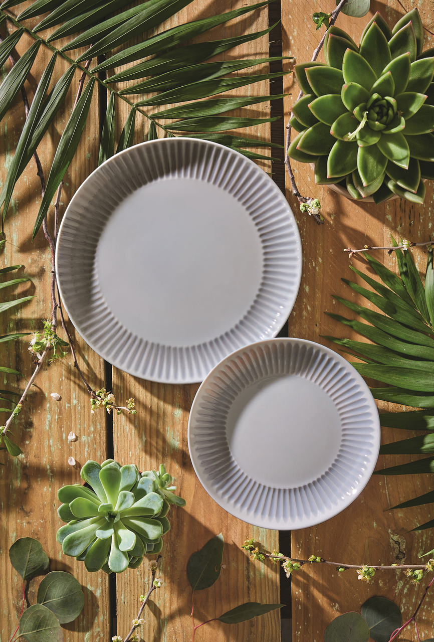 Тарелка обеденная Luminarc Cottage Granit стеклокерамическая 25 см Серый (V2520) - фото 4 Тарелка обеденная Luminarc Cottage Granit стеклокерамическая 25 см Серый (V2520) - фото 4