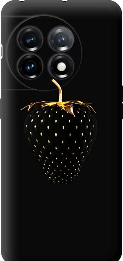 Чехол на OnePlus 11 Черная клубника (3585b-2940-42517)