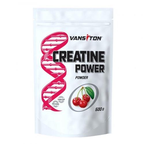 Креатин моногідрат Vansiton Creatine Monohydrate 500 г 100 порцій Cherry