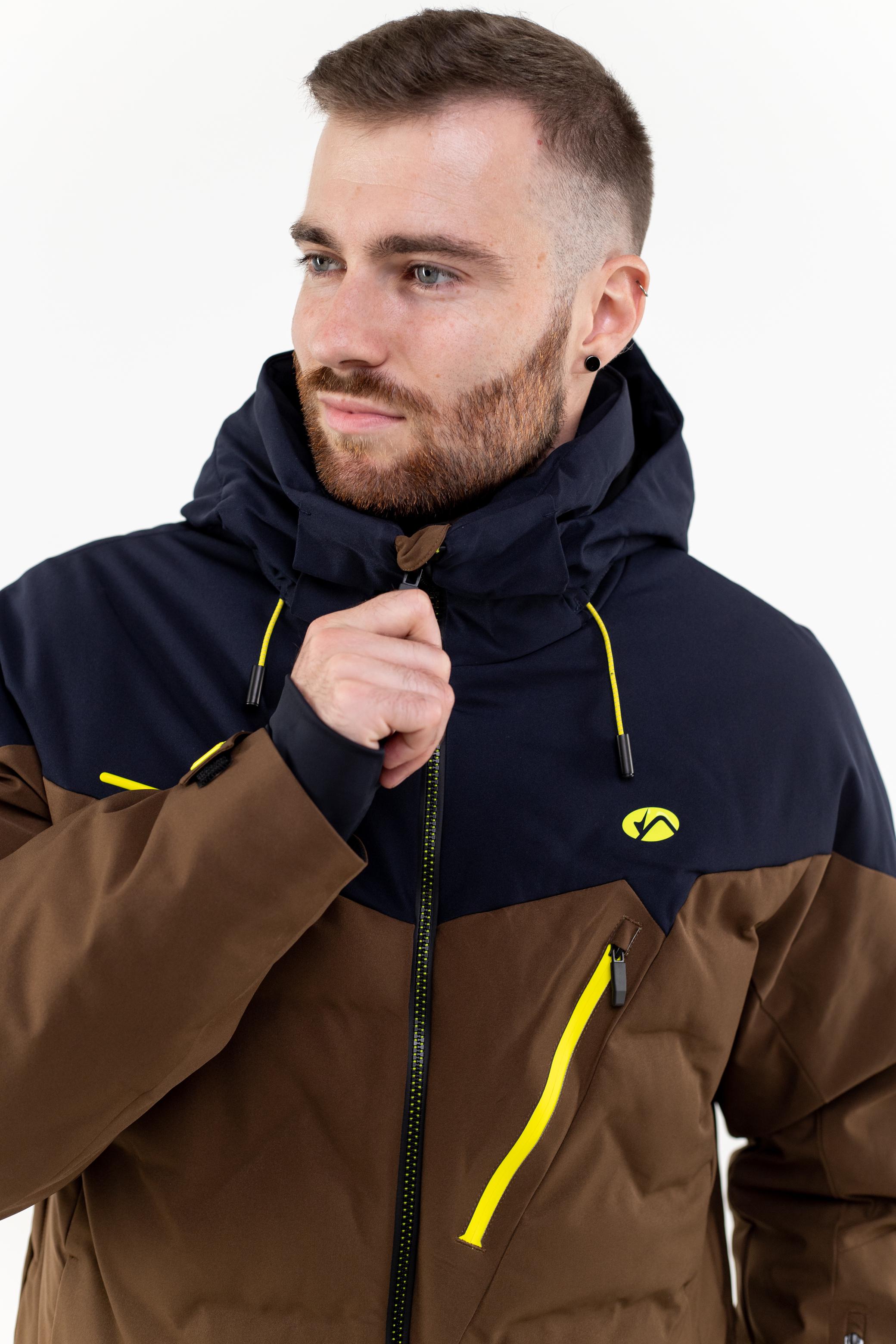 Куртка горнолыжная Avecs 70479/42 3XL Коричневый - фото 7 Куртка горнолыжная Avecs 70479/42 3XL Коричневый - фото 7