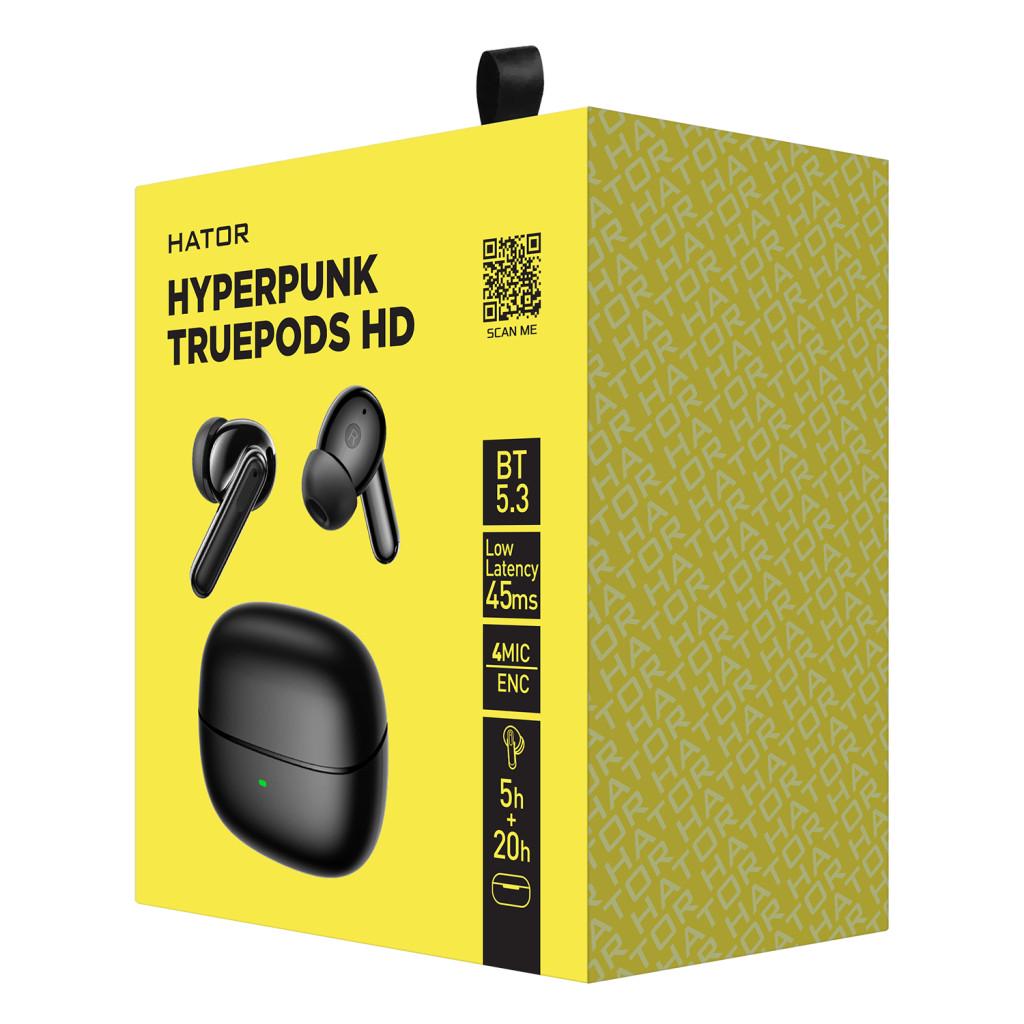 Наушники Hator Hyреrpunk Truepods HD Black (HTA-435) - фото 4