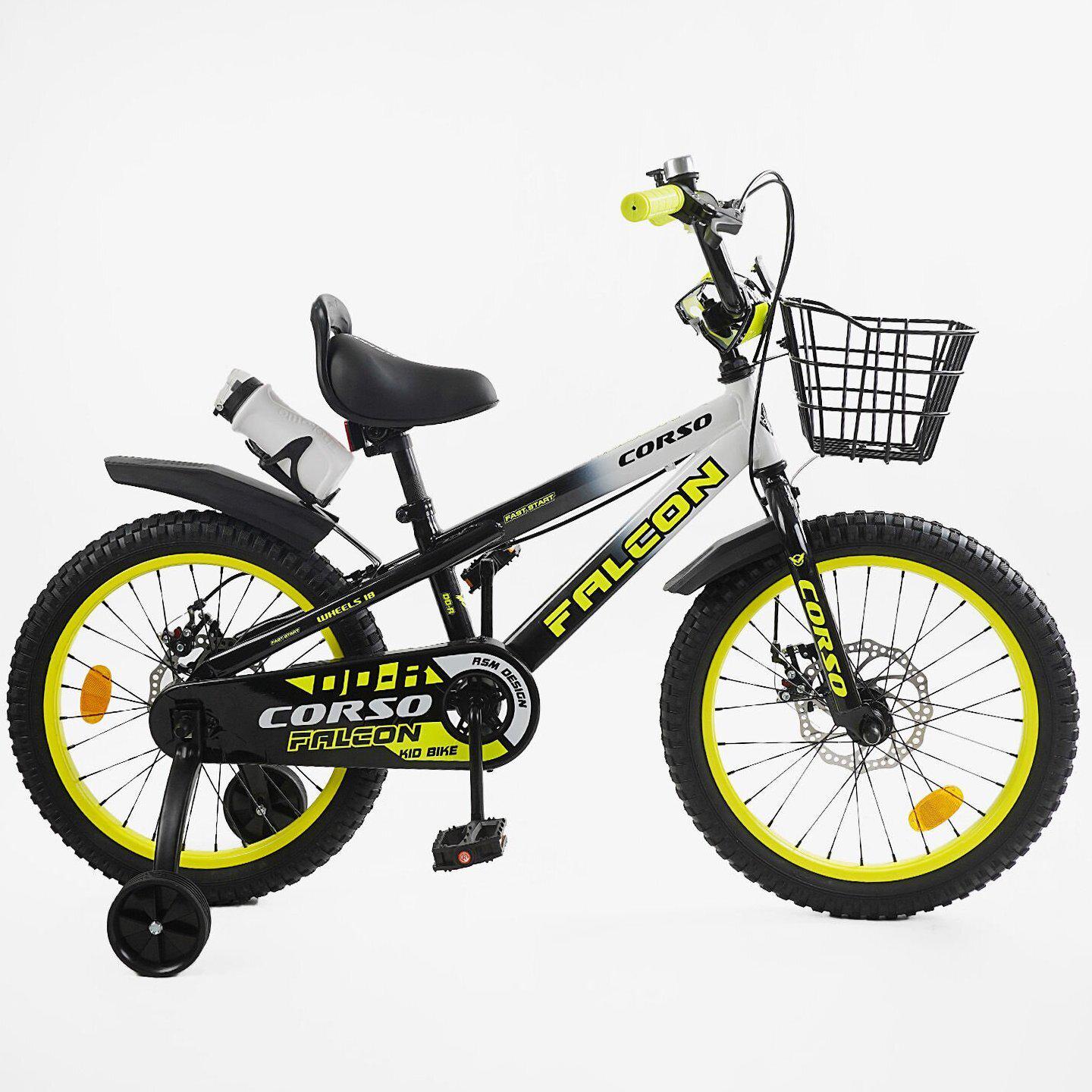 ᐉ Велосипед двоколісний дитячий Corso Falcon 18