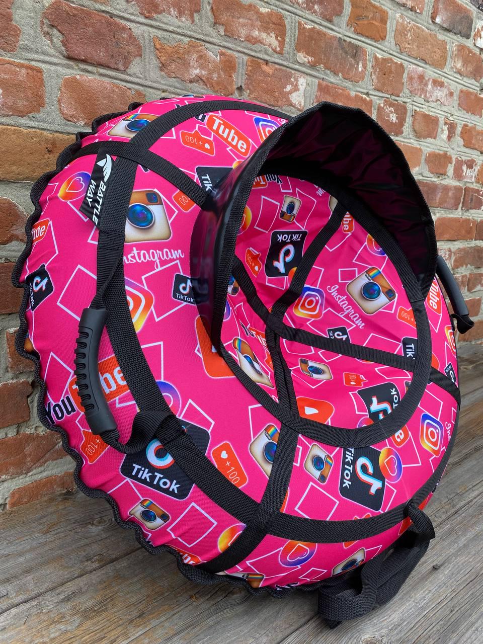 Тюбінг Tik-Tok зі спинкою 120 см камера 15" (bbc3c87c) - фото 3 Тюбінг Tik-Tok зі спинкою 120 см камера 15" (bbc3c87c) - фото 3