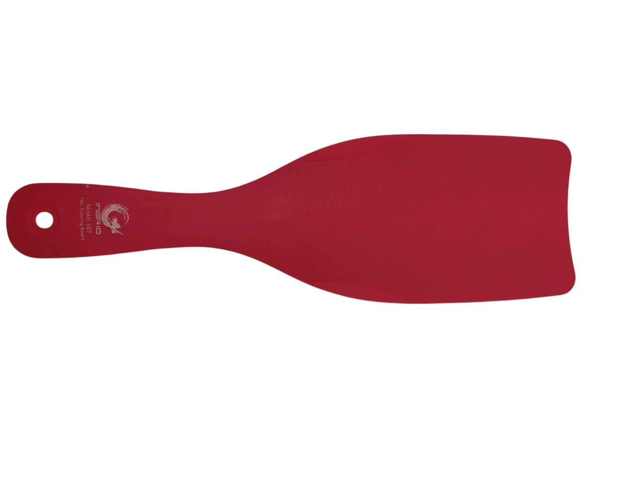 Планшет для окрашивания волос/лопатка для омбре без зубов рефленый Красный (1453071329)