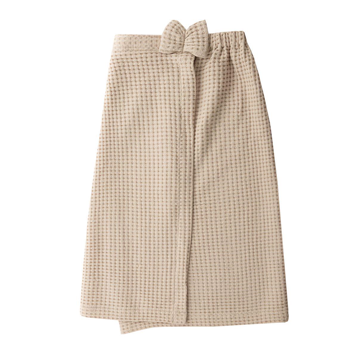 Рушник банний Homla VAFFEL 145x75 см Бежевий (214685)