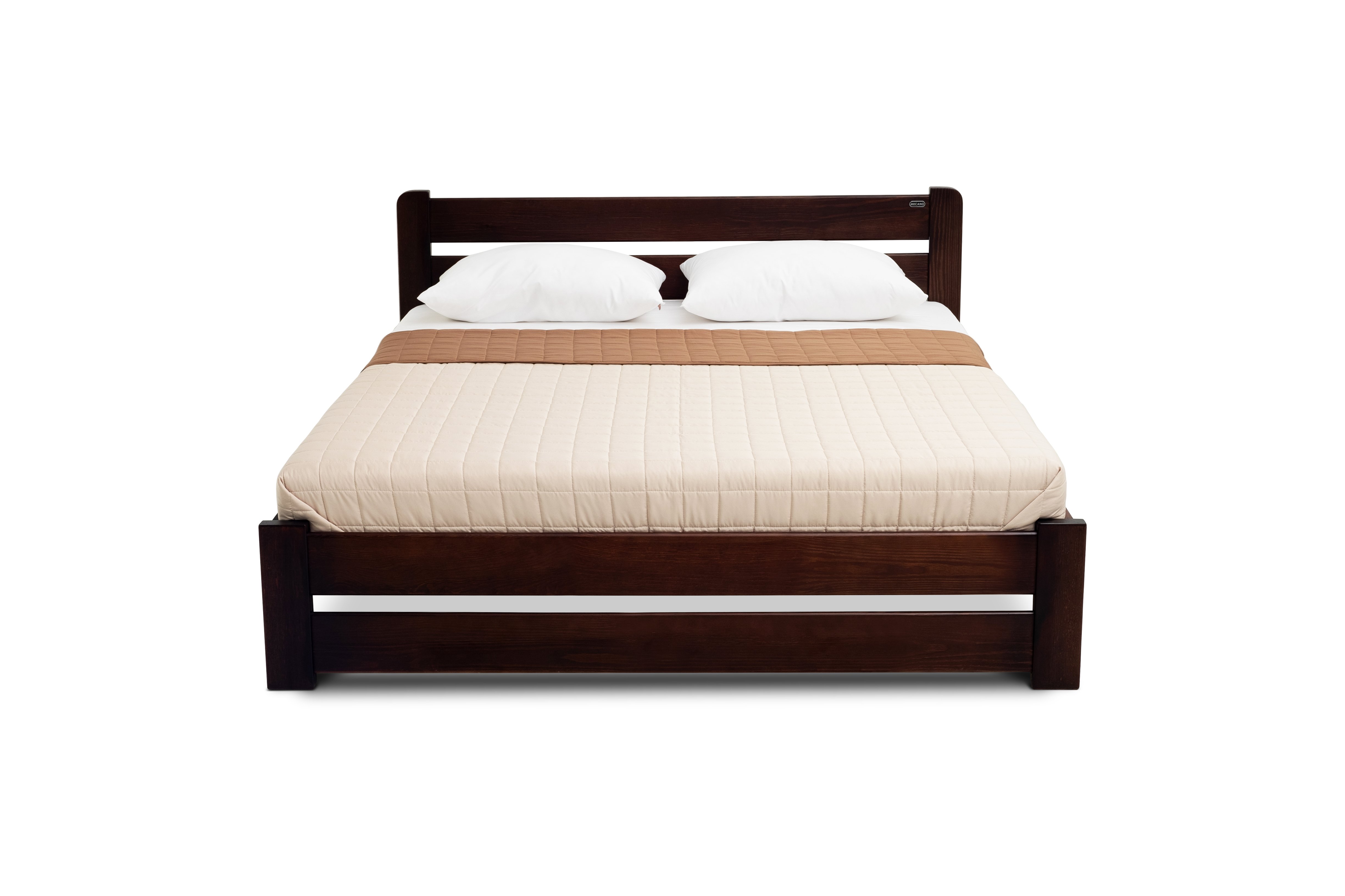 Кровать двуспальная MECANO Престиж с ящиками 140х190 см Темный орех (19MKR010Y) - фото 6