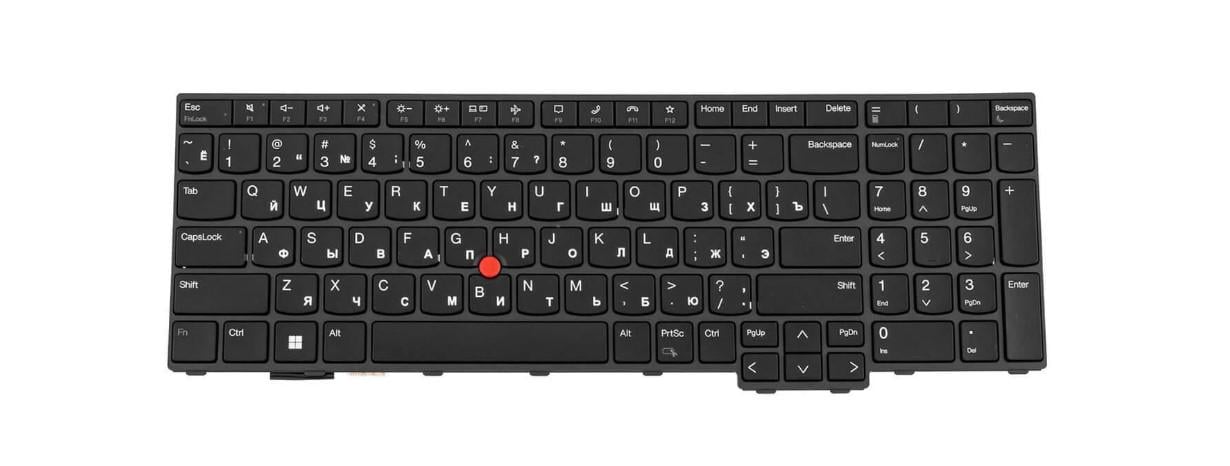 Клавиатура для ноутбука Lenovo ThinkPad L15 Gen 4 (5N21K05208)