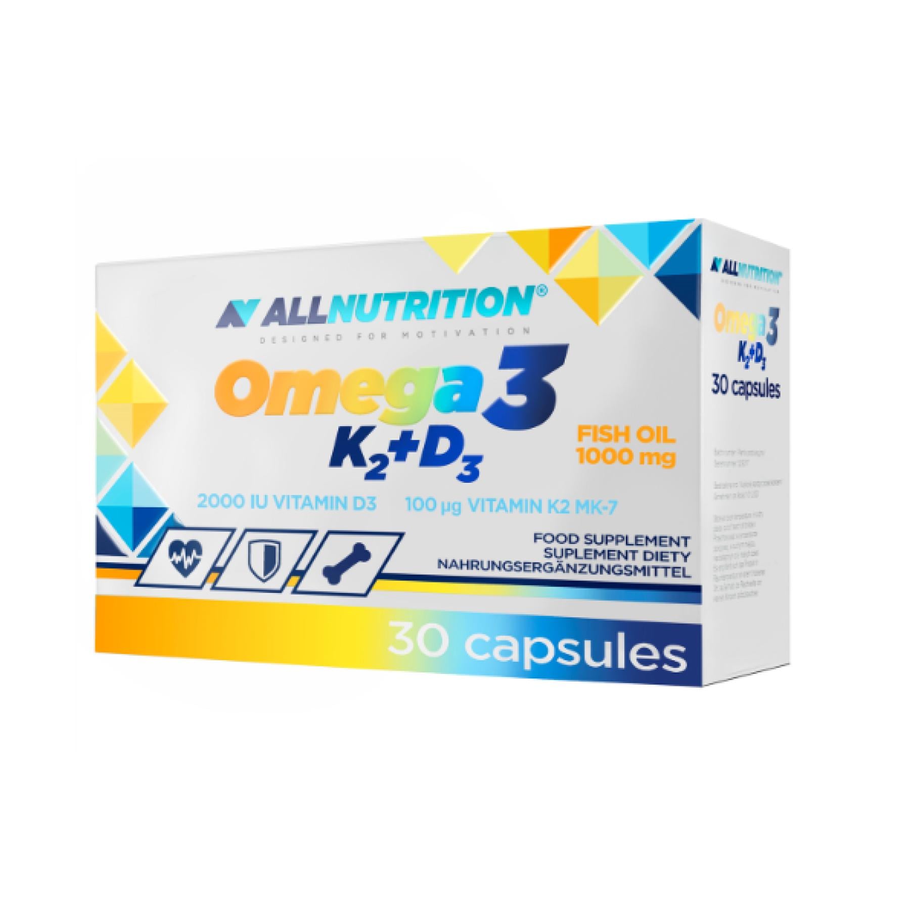 Жирные кислоты Omega 3 K2+D3 30 капс. (10915453)