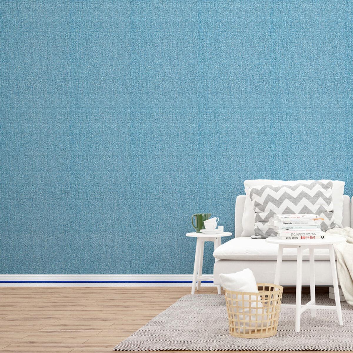 Плінтус РР самоклеючий 2300х70х4 мм Білий/Синій (SW-00001831) - фото 5 Плінтус РР самоклеючий 2300х70х4 мм Білий/Синій (SW-00001831) - фото 5