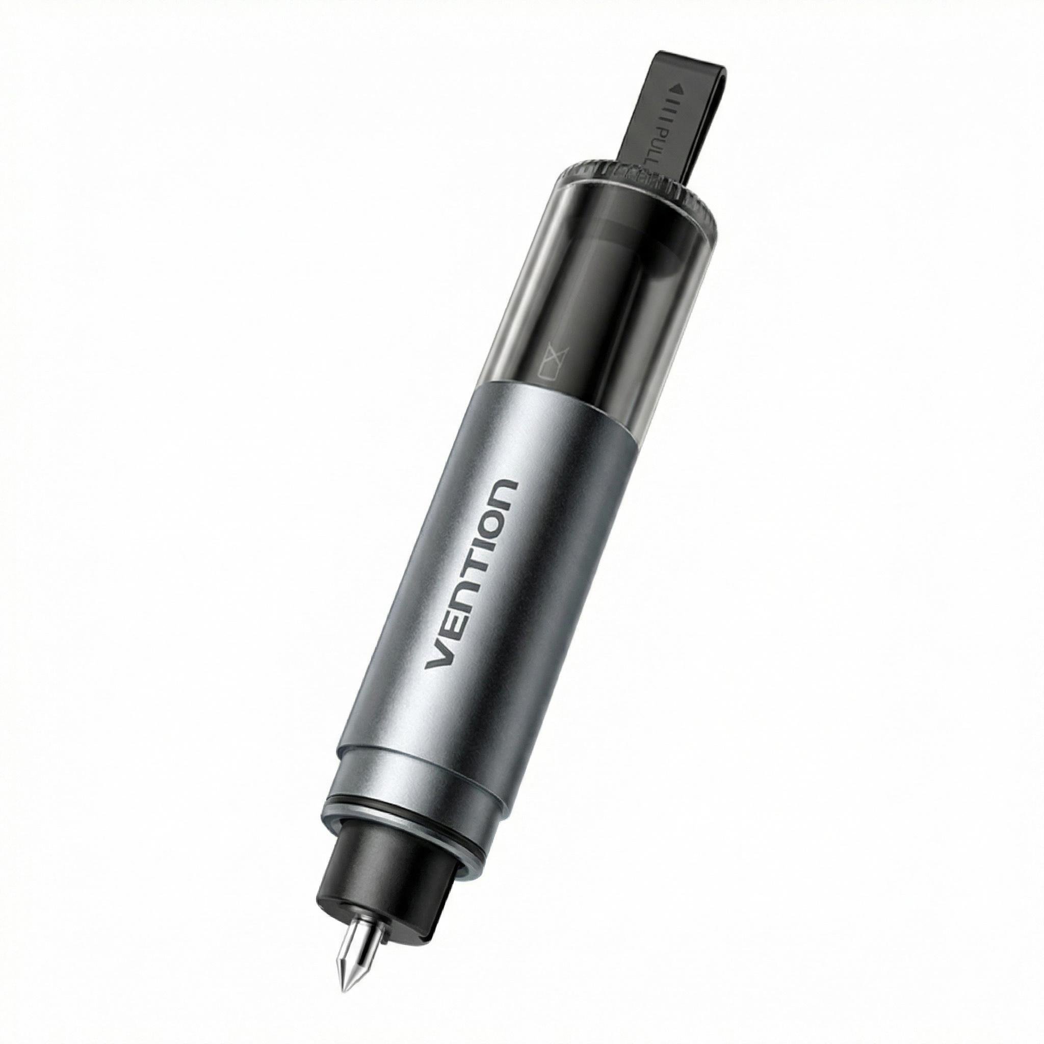 Аварийный молоток автомобильный Vention 2в1 алюминиевый Серый (KRUH0)