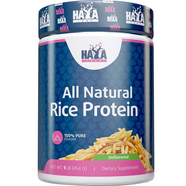 Протеин Haya Labs 100% All Natural Rice Protein Unflavored 454 g 14 servings (000020317)