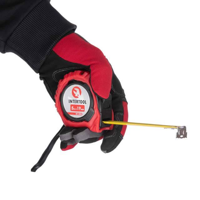Рулетка с фиксатором Intertool MT-0505 5 м 19 мм (129924) - фото 6