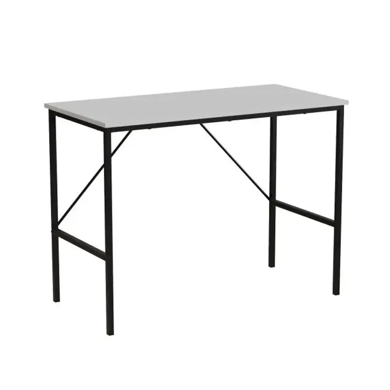 Письменный стол Ferrum Decor 100x50х75 см Белый/Черный (28414376)