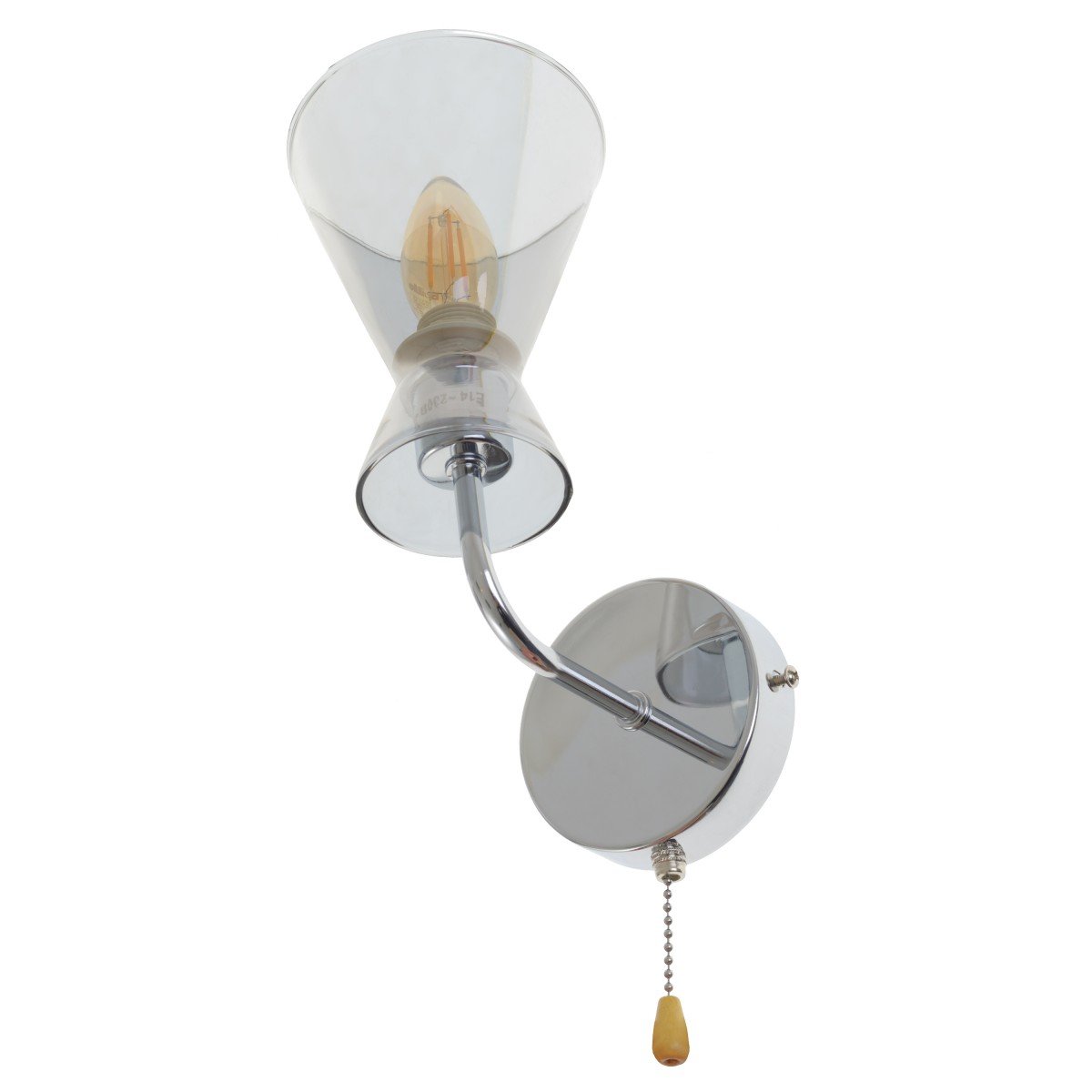 Бра Brille LK-670W/1 E14 CH (29-140)