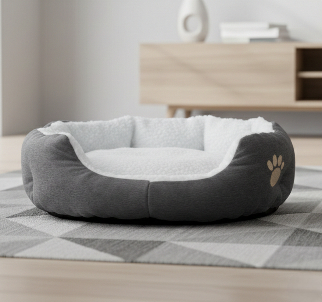 Лежак для собак і кішок затишний 44х35 см