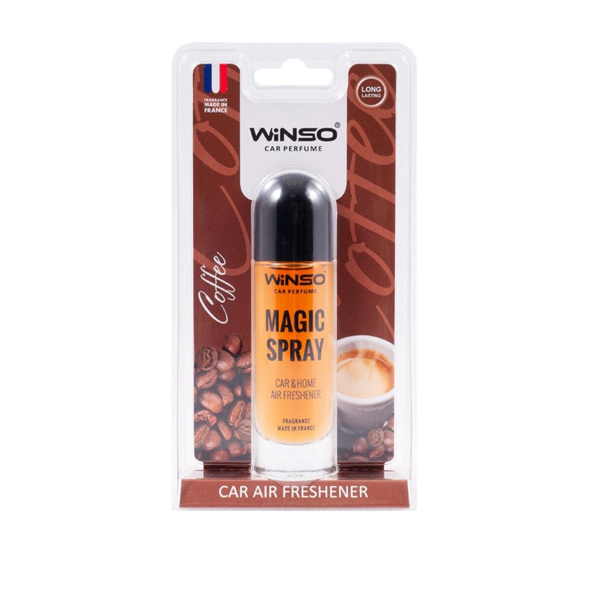 ᐉ Ароматизатор для авто Winso Magic Spray Coffee 30 мл (6687) • Купить в  Киеве, Украине • Лучшая цена в Эпицентр