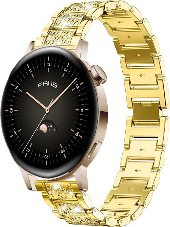 Браслет металлический Glam для Huawei Watch GT3 42 мм Gold (32812-2A)