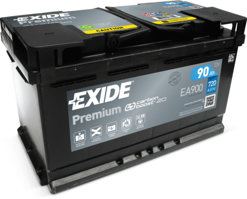 Аккумулятор для легкового автомобиля EXIDE PREMIUM Euro 90 Ah 12V (18073435)