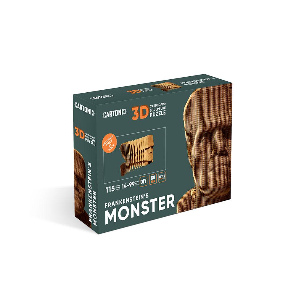 Конструктор картонний Cartonic 3D Puzzle Frankenstein's monster - фото 3