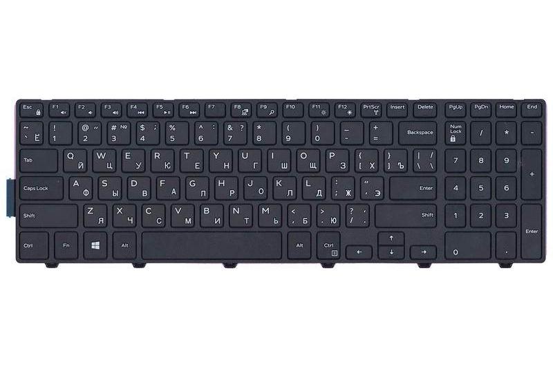 Клавіатура для ноутбука Dell Inspiron 15-5000/5547/5521 Black