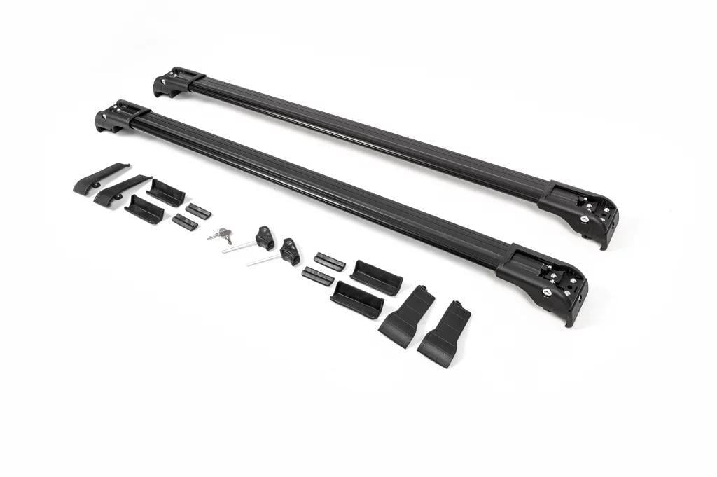 Багажник-перекладины на интегрированные рейлинги Erkul Wingbar V2 для Acura MDX 2021+ г. алюминий/пластик 2 шт. Черный (164686)