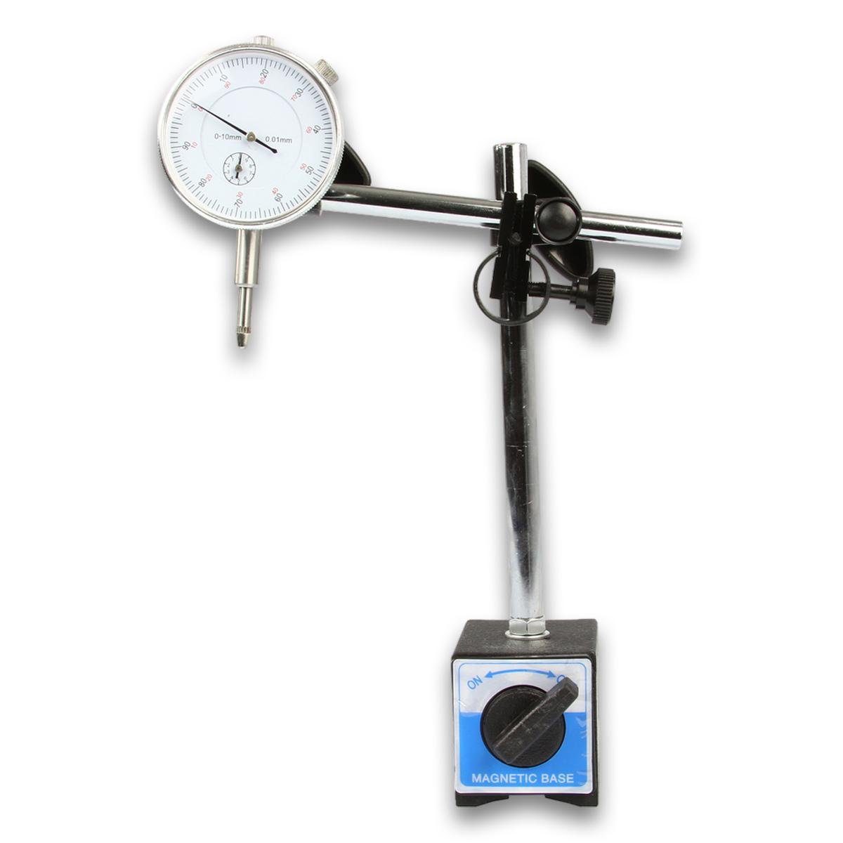 Комплект вимірювальний Mar-Pol М57660 магнітна підставка з манометром та наконечниками Комплект вимірювальний Mar-Pol М57660 магнітна підставка з манометром та наконечниками