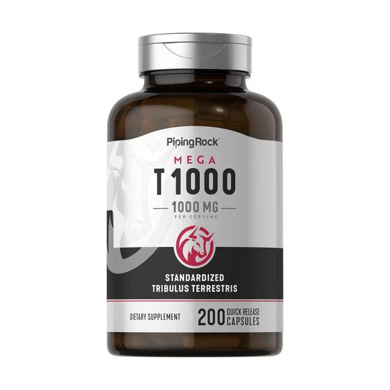Трибулус Piping Rock Ultra Tribulus Max 1000 mg per serving 200 Quick Release Capsules