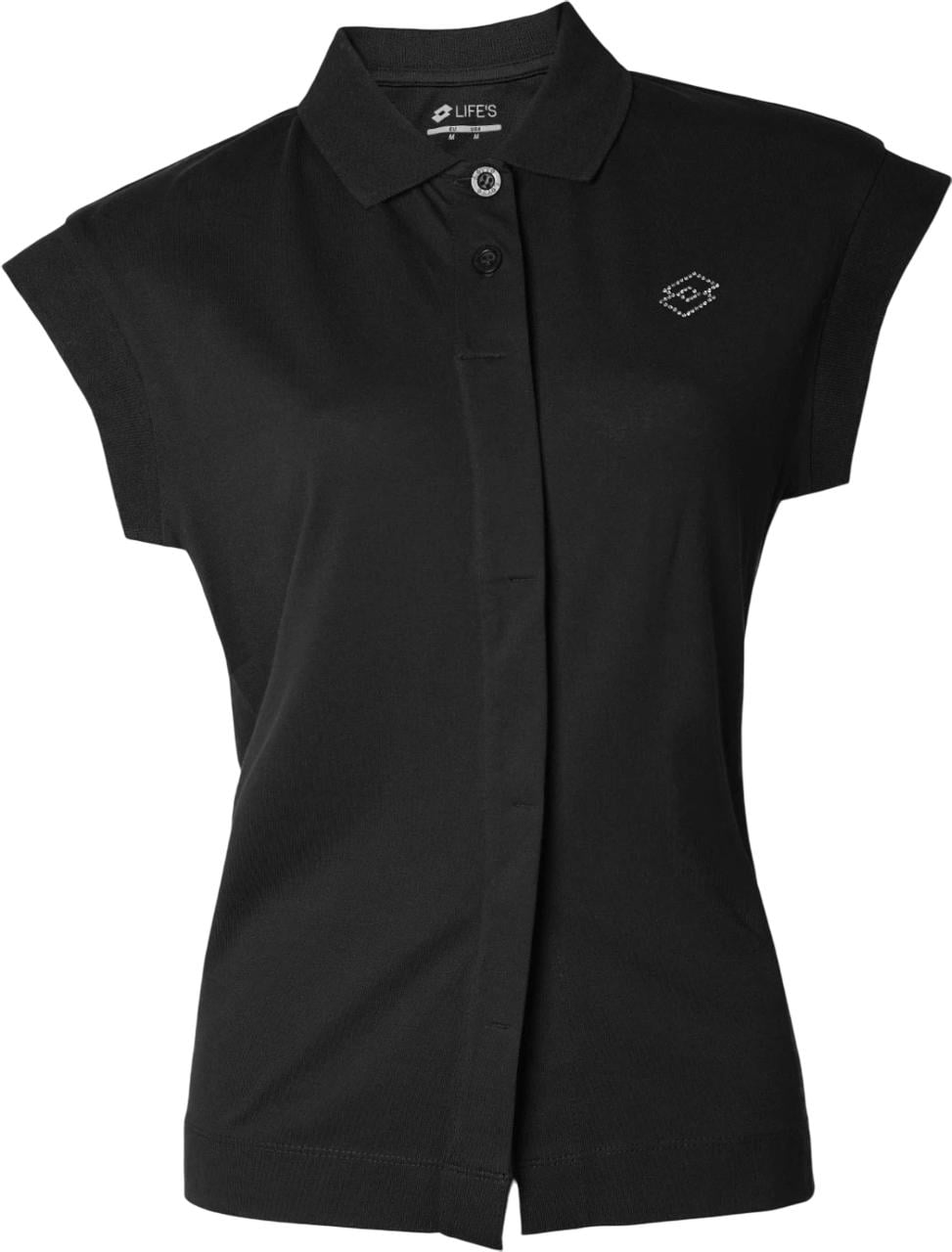 Поло женское Lotto POLO-S ROMA W STC PQ 215841/1CL M Черный (48071-48) Поло женское Lotto POLO-S ROMA W STC PQ 215841/1CL M Черный (48071-48)