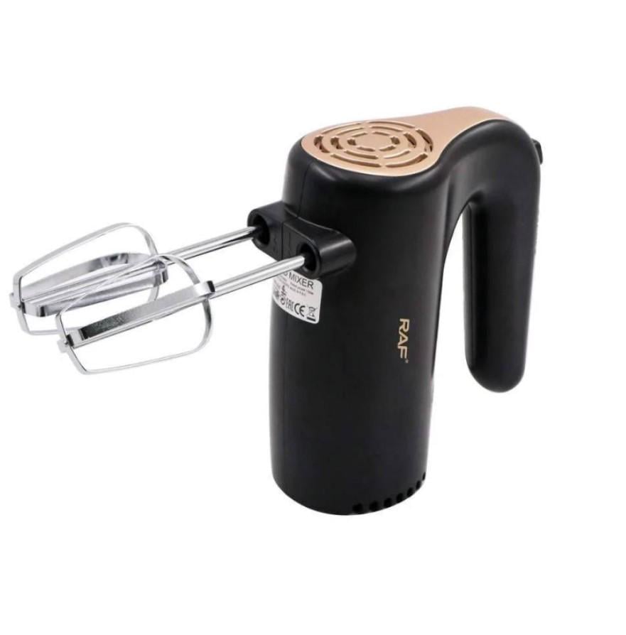 Міксер кухонний ручний R 6680 5 швидкостей 150 Вт Чорний (Mksrr-23)