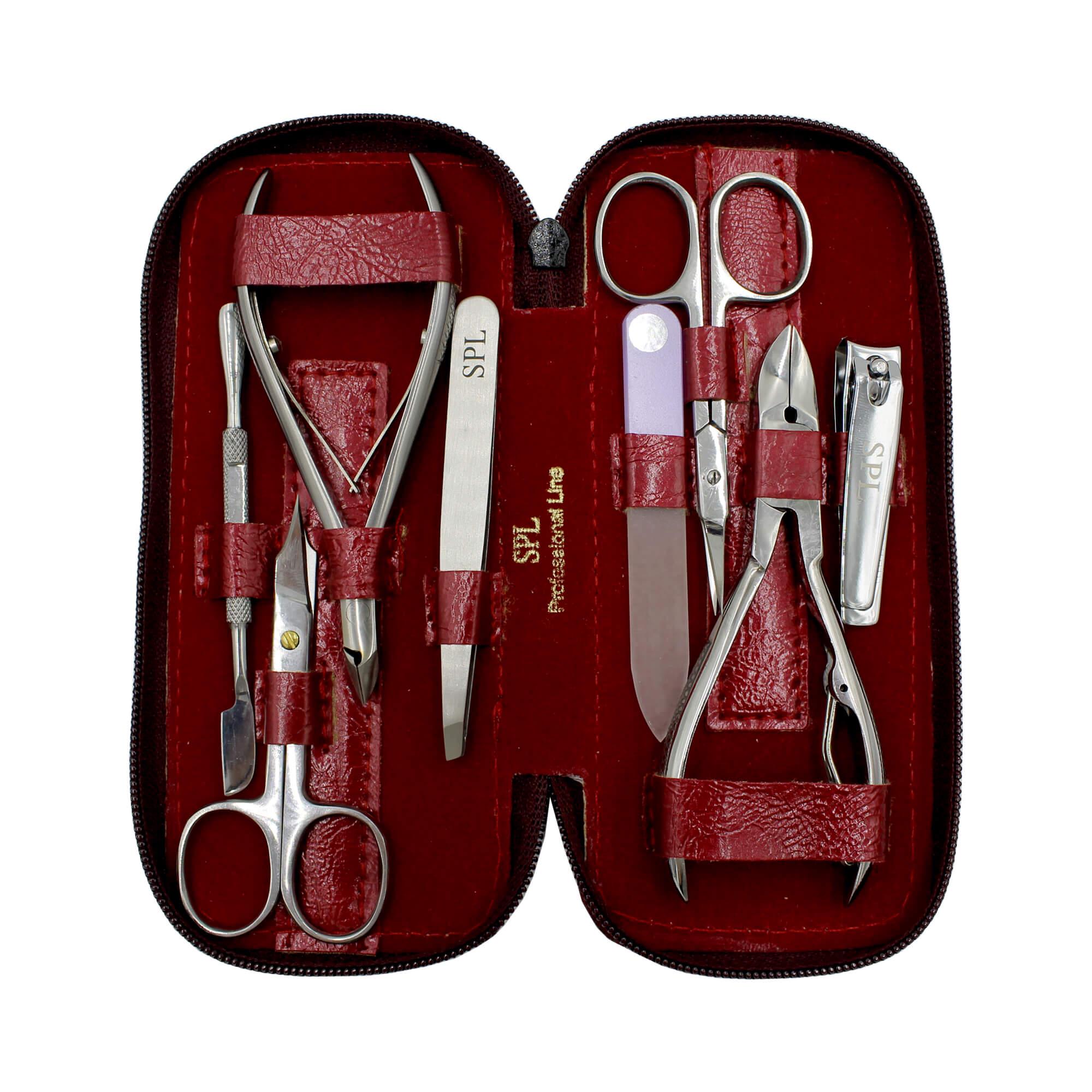 Манікюрний набір SPL Червоний (77601A)