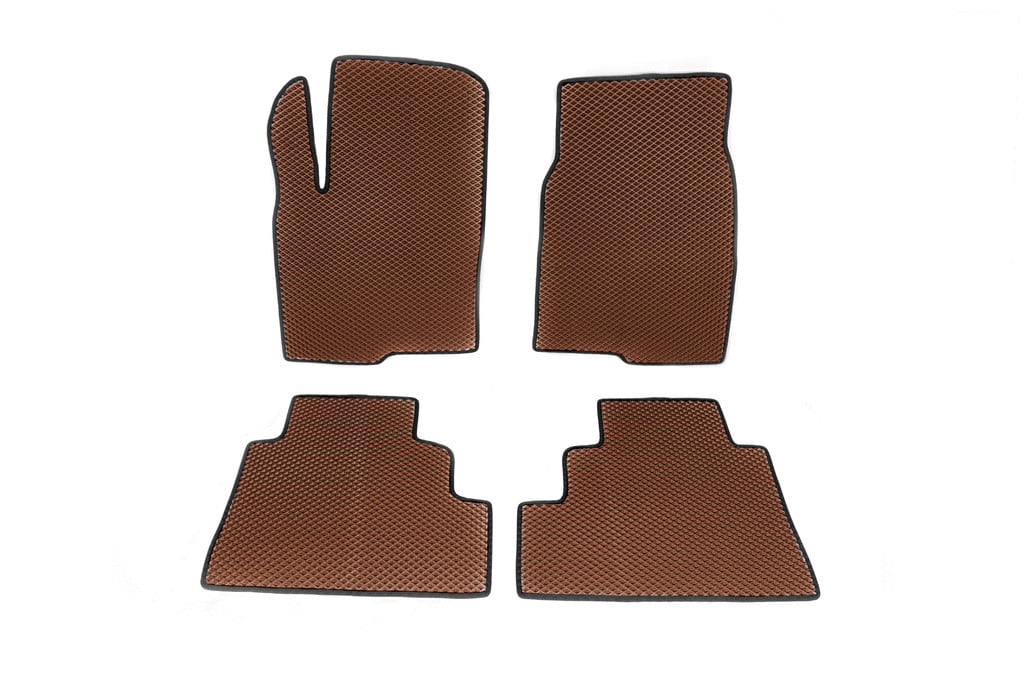 Автоковрики Digital Designs Chevrolet Captiva Sport 2007- 4 шт. Коричневый (1834910951)