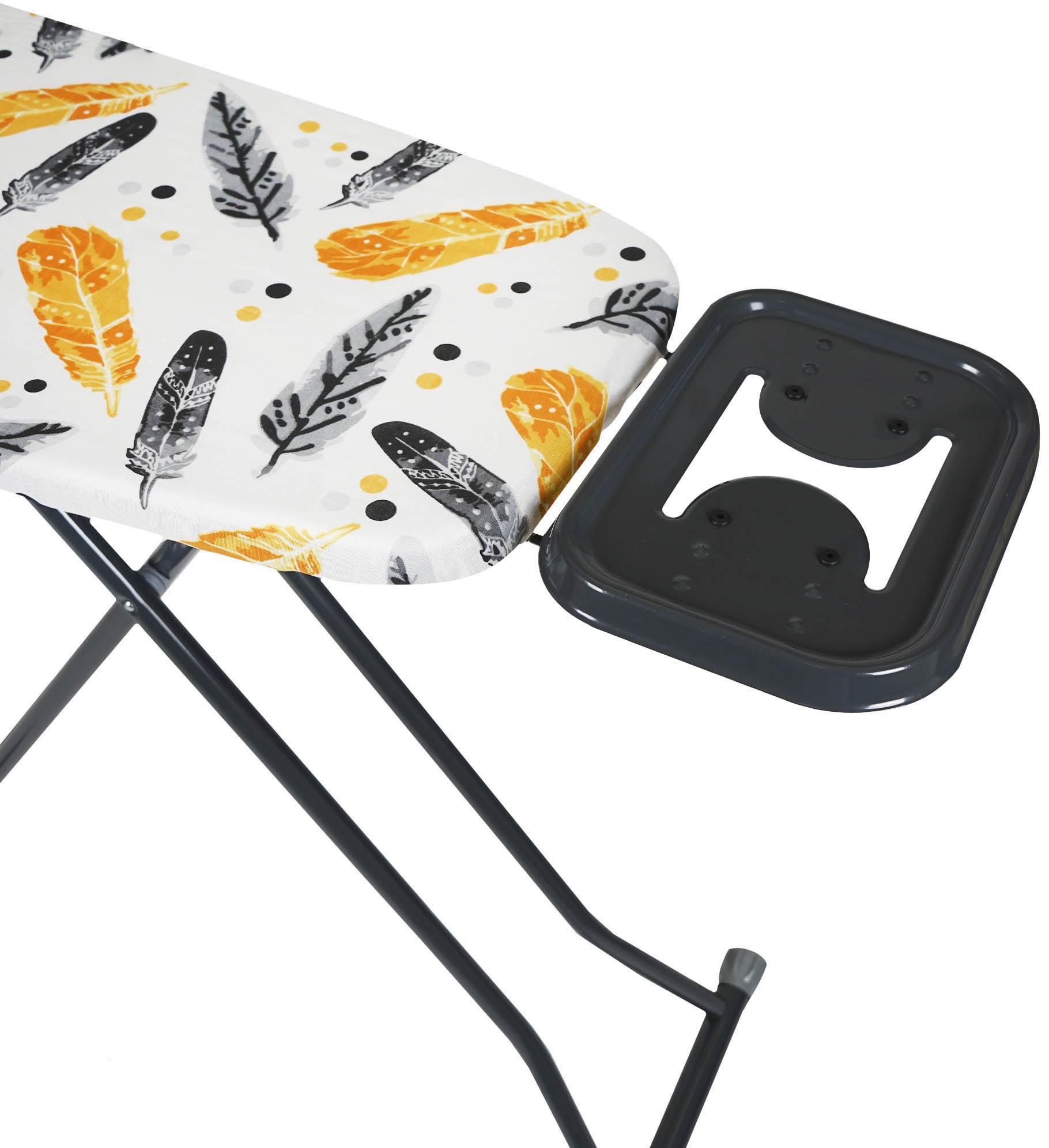 Доска гладильная EuroHome ALPINE моноблок перья 110х33 см Желто-черный (EH11033M-2) - фото 8 Доска гладильная EuroHome ALPINE моноблок перья 110х33 см Желто-черный (EH11033M-2) - фото 8