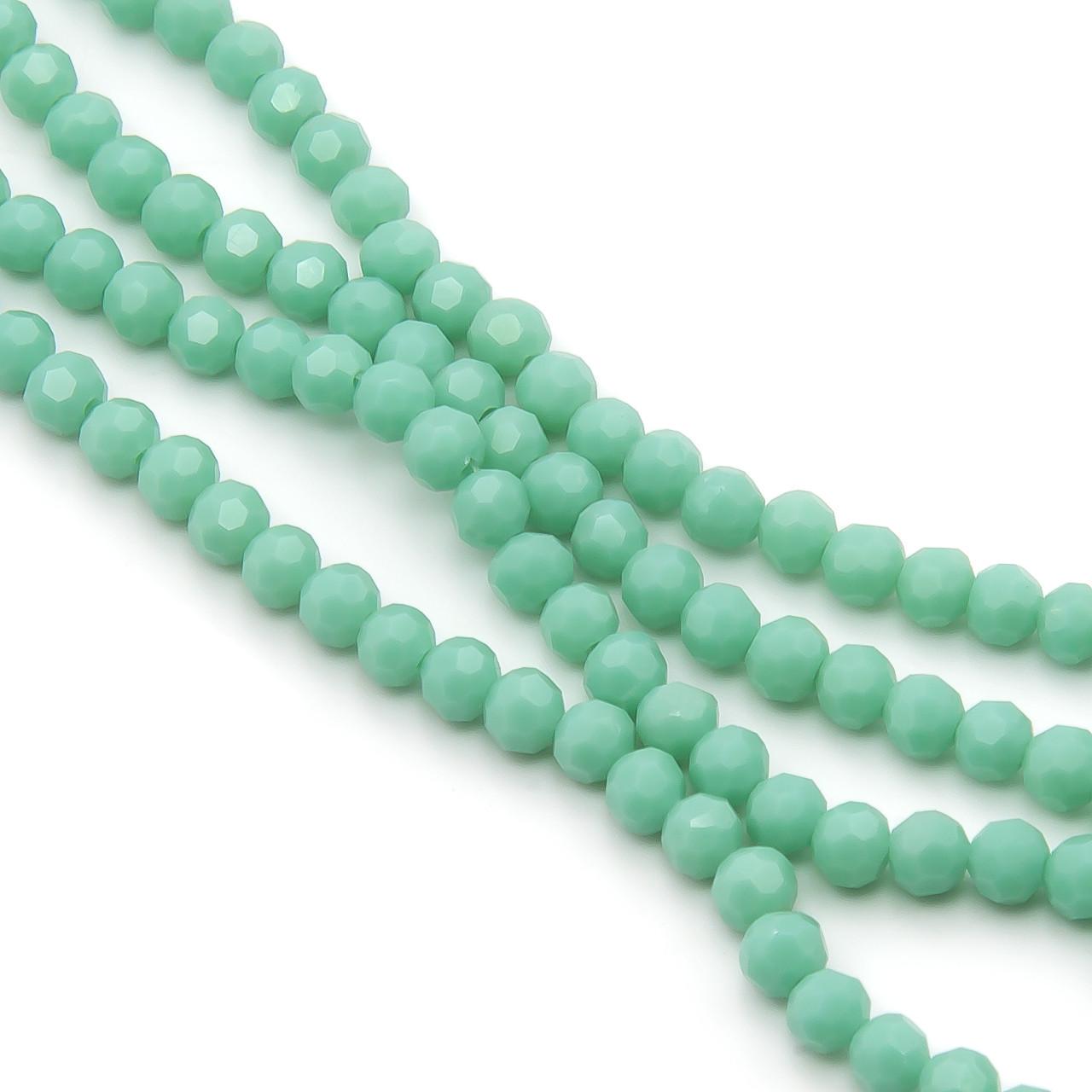 Бусины хрусталь огранка шар 95 шт. 37 см 4 мм Бирюзовый (БС0004х41) Бусины хрусталь огранка шар 95 шт. 37 см 4 мм Бирюзовый (БС0004х41)