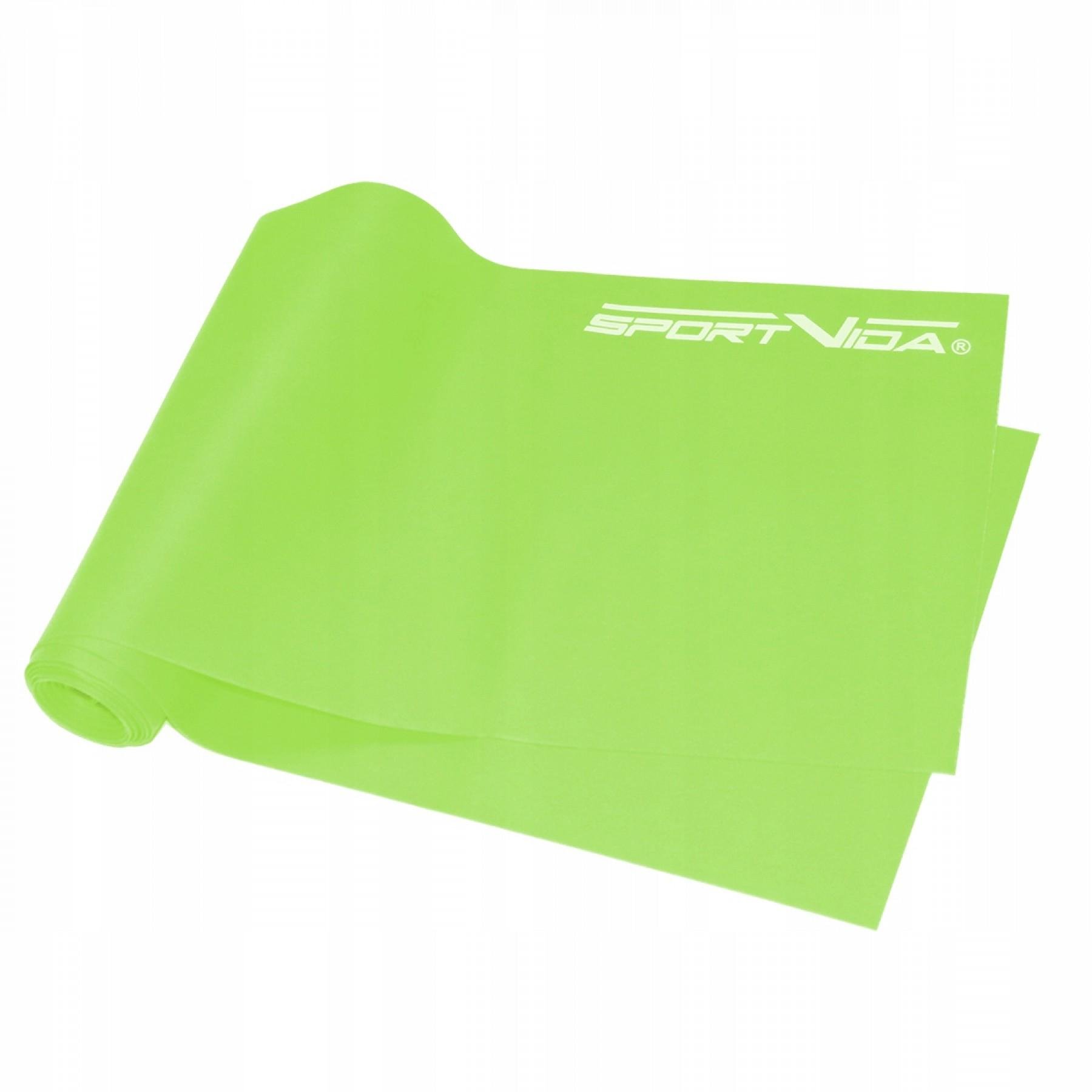 Лента-эспандер SportVida Flat Stretch Band для спорта и реабилитации 200x15 см 1-5 кг (SV-HK0184)