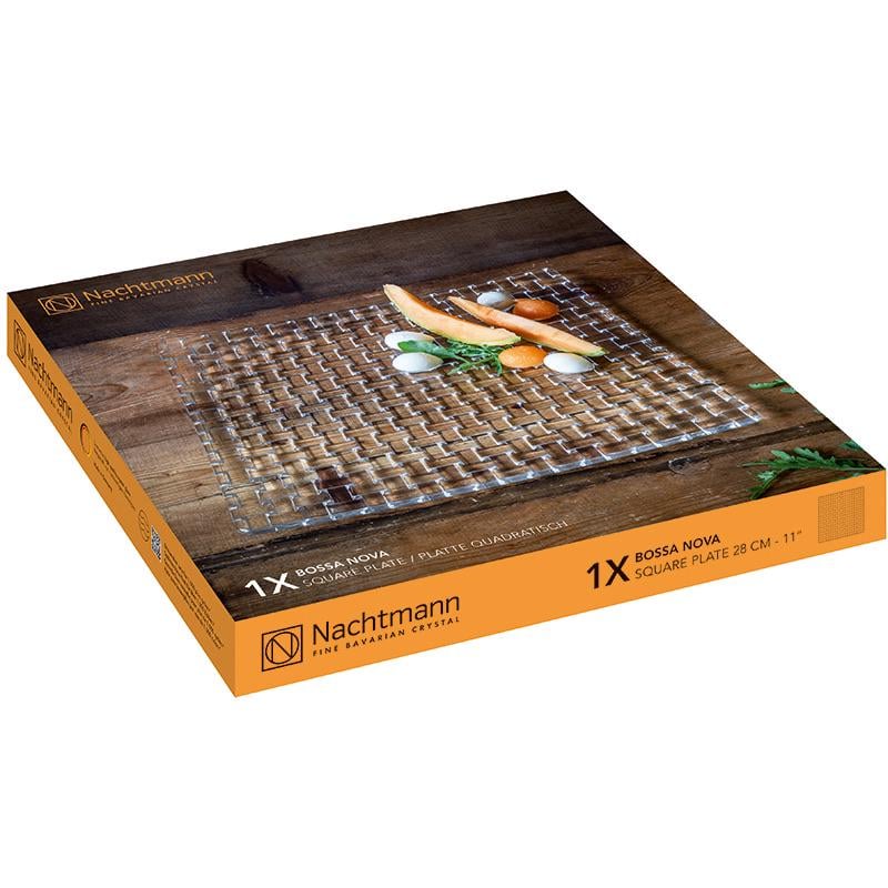 Блюдо квадратное Nachtmann Bossa Nova 28 см (16002) Блюдо квадратное Nachtmann Bossa Nova 28 см (16002)