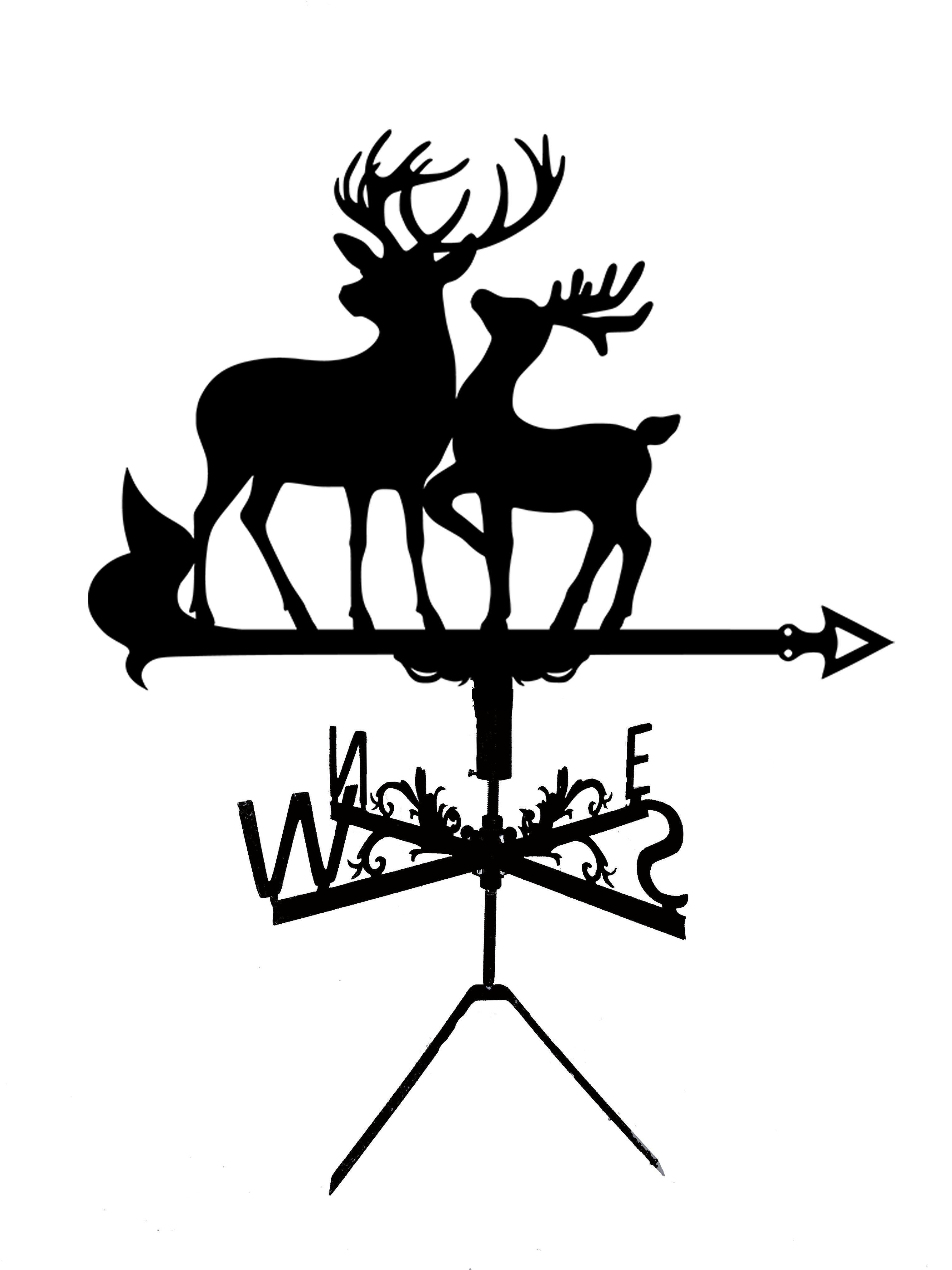 Флюгер на беседку/колодец Олени (27398516)