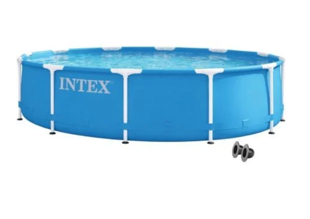 Бассейн каркасный Intex круглый 366х76 см 6503 л Синий (28210)