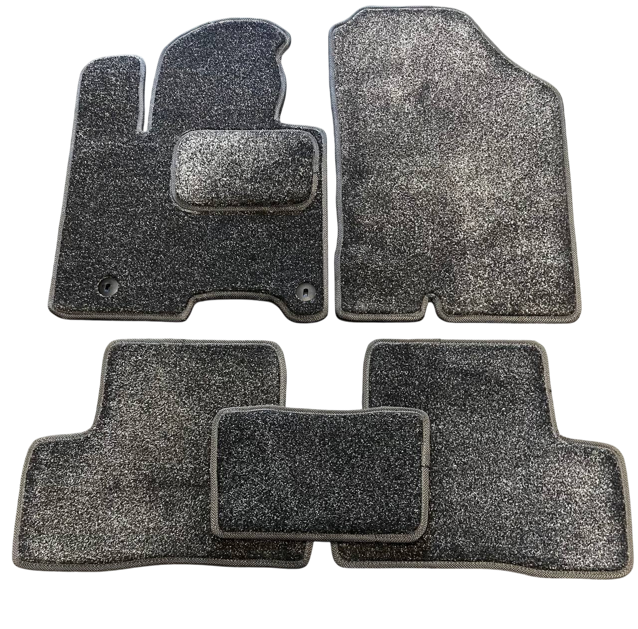 Коврики в салон ворсовые для Hyundai Tucson Гибрид 2021- Ворс Люкс 5 шт. Черный (27327239)