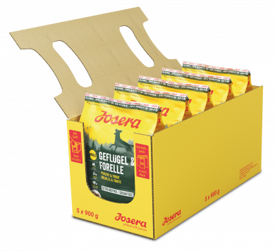 Корм для собак сухой Josera Geflugel & Forelle 4,5 кг