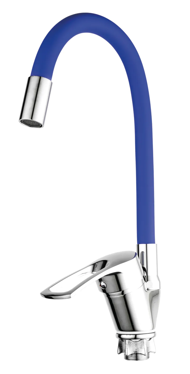 Смеситель для кухни MIXXUS FANY 011 Nut Refl.Blue без подвода (MI6293)
