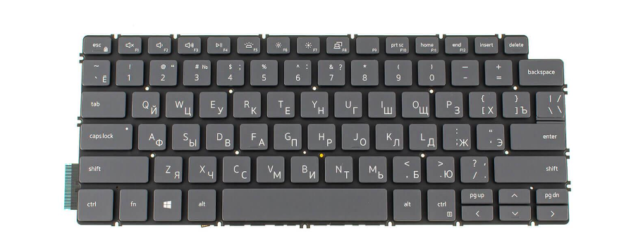 Клавиатура для ноутбука Inspiron 5401 с подсветкой клавиш (123338)