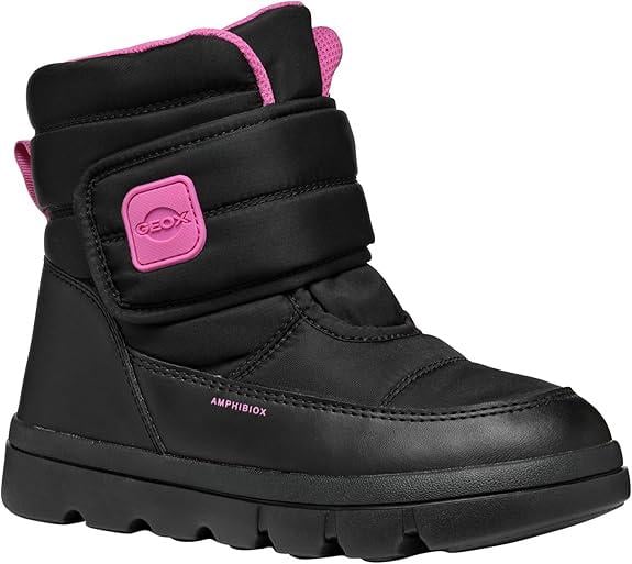 Черевики зимові Geox Willaboom Amphibiox на липучці р. 37 Black/Fuchsia (27758855) - фото 6