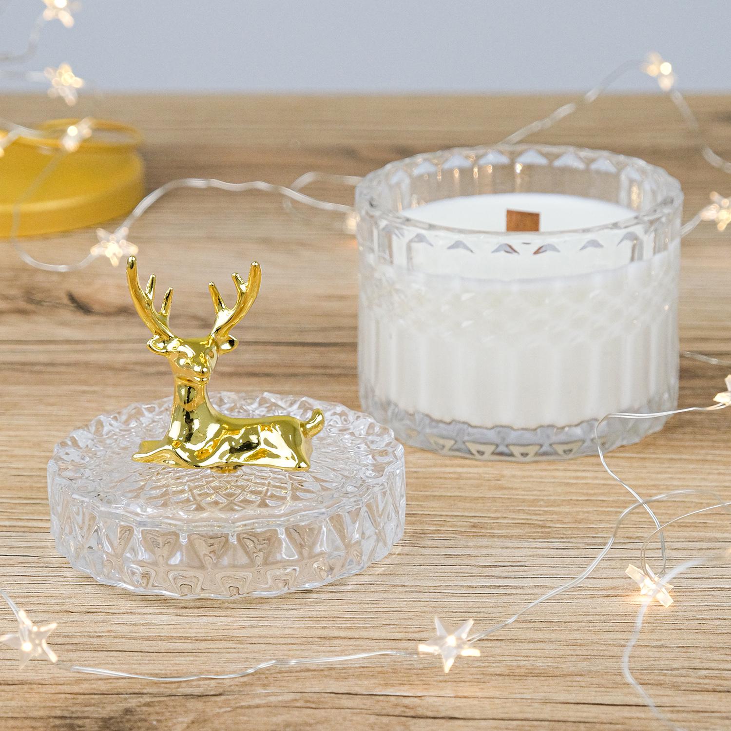 Аромасвечка Зимний цитрус и хвоя 100% соевый воск 200 г (NOS1123