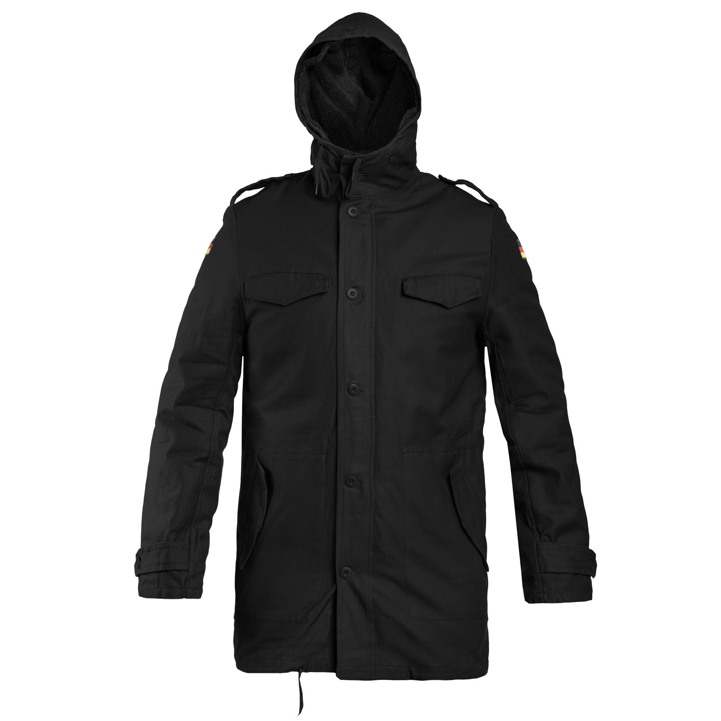 Куртка Brandit BW Parka Flag S Black (3163/2S)