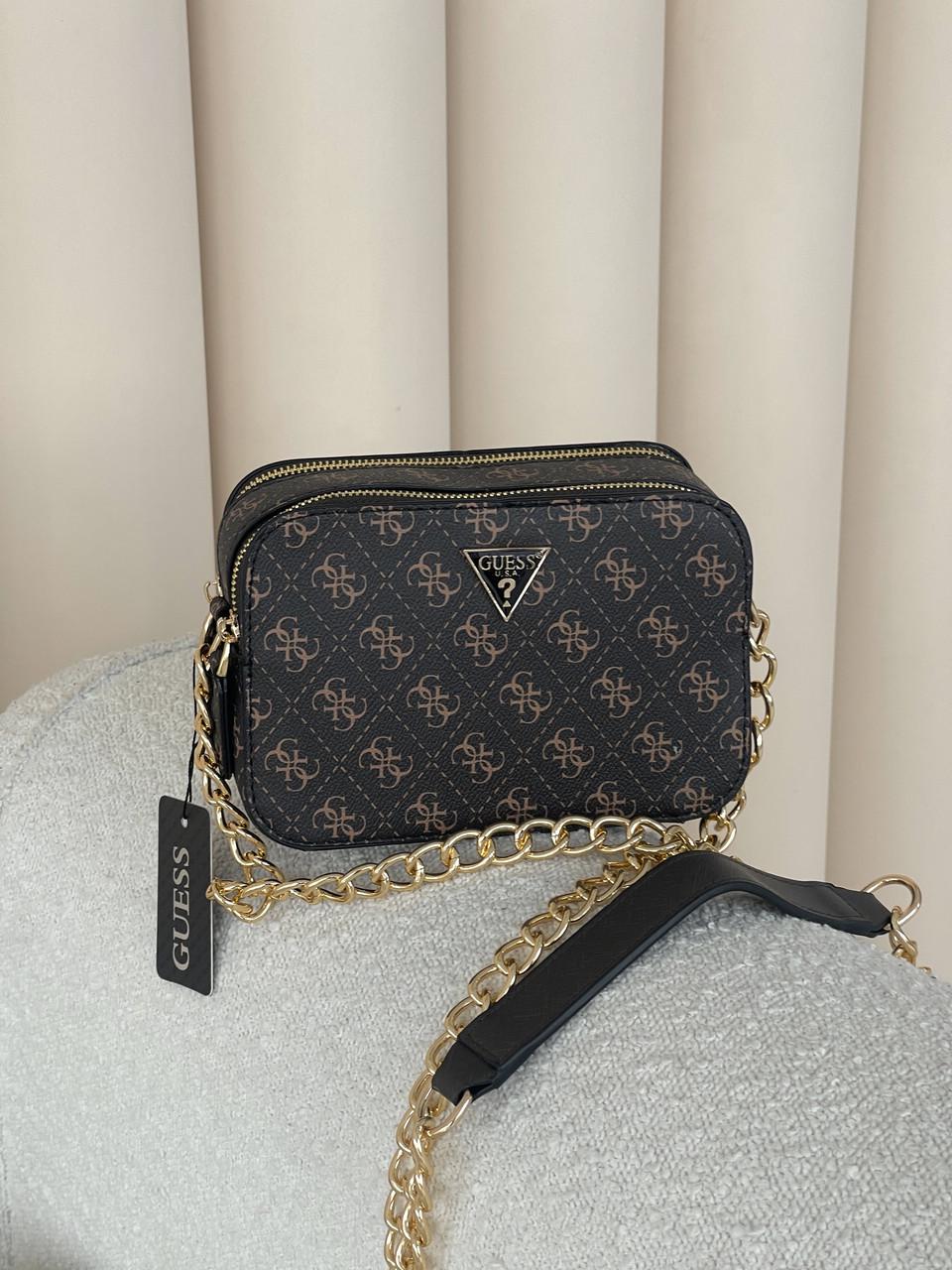 Сумка жіноча Guess Noelle крос боді Коричневий (2595933773) Сумка жіноча Guess Noelle крос боді Коричневий (2595933773)