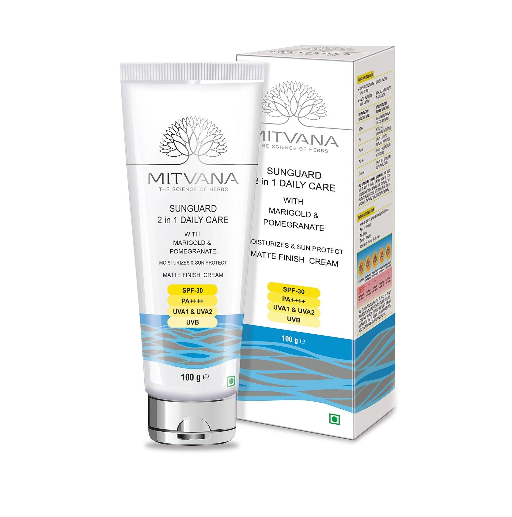 Крем солнцезащитный Mitvana Sunguard 2in1 Daily Care SPF 30 100 мл (8906078540856) - фото 2